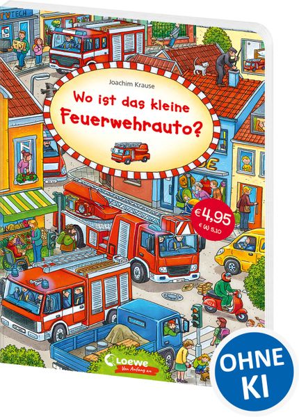 Cover von Wo ist das kleine Feuerwehrauto?