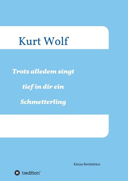Cover von Trotz alledem singt tief in dir drin ein Schmetterling