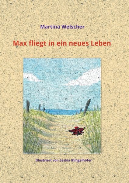 Cover von Max fliegt in ein neues Leben