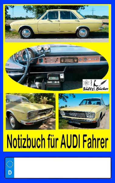 Cover von Notizbuch für Audi-Fahrer