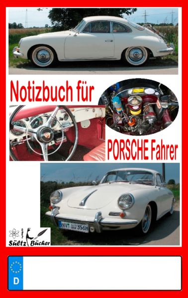 Cover von Notizbuch für Porsche-Fahrer