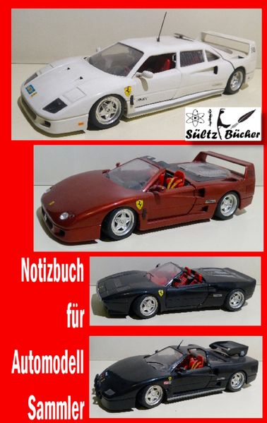 Cover von Notizbuch für Automodell-Sammler