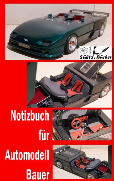Cover von Notizbuch für Automodell-Bauer