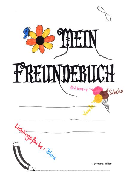 Cover von Mein Freundebuch