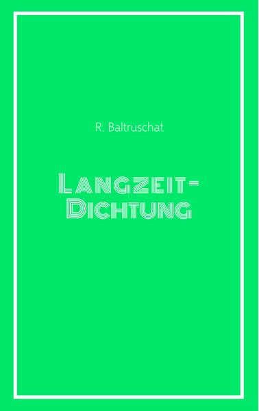 Cover von Langzeitdichtung