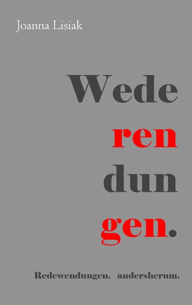 Cover von Wederendungen