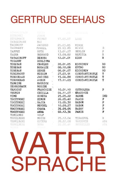 Cover von Vatersprache