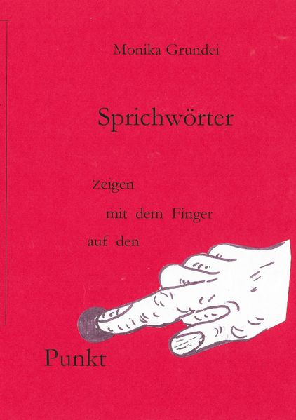 Cover von Sprichwörter zeigen mit dem Finger auf den Punkt