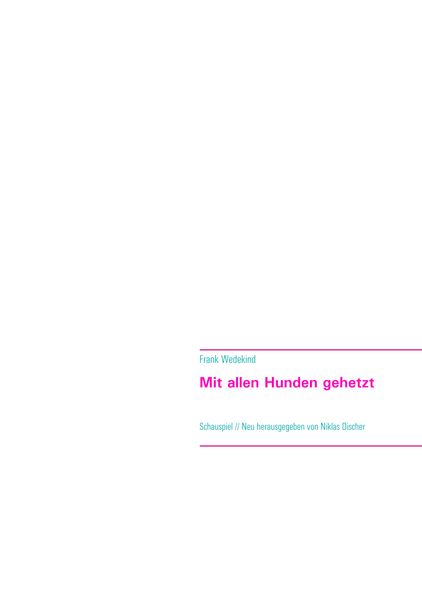 Cover von Mit allen Hunden gehetzt
