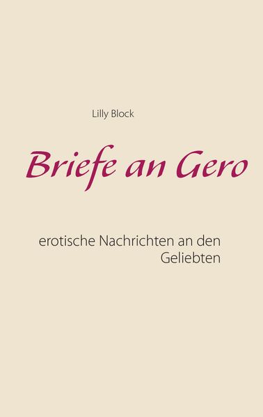 Cover von Briefe an Gero
