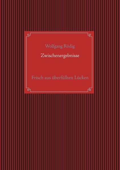 Cover von Zwischenergebnisse