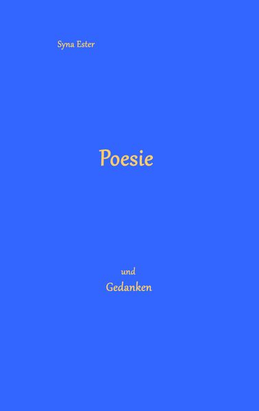 Cover von Poesie