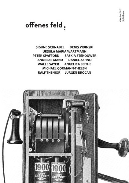 Cover von Offenes Feld Nr. 6