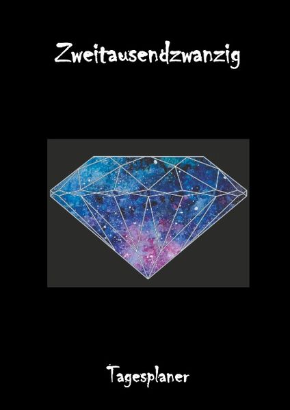 Cover von Tagesplaner 2020 – Schwarz