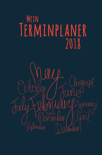 Cover von Mein Terminplaner 2018