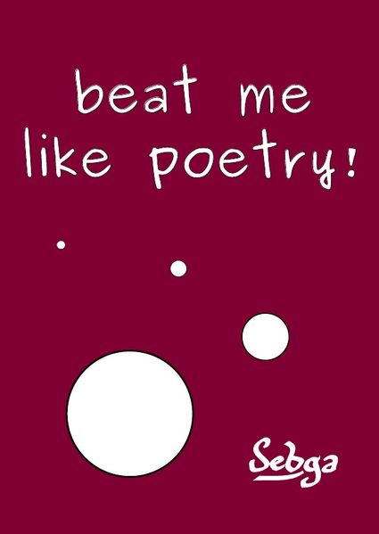 Cover von beat me like poetry!