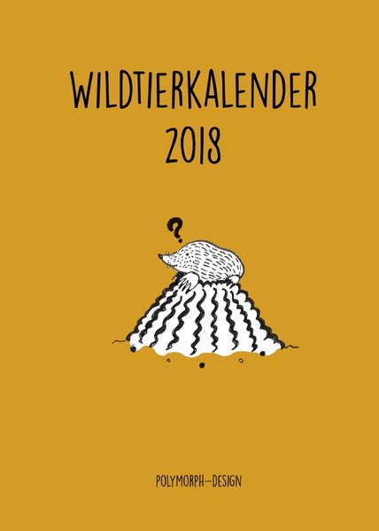 Cover von Wildtierkalender 2018