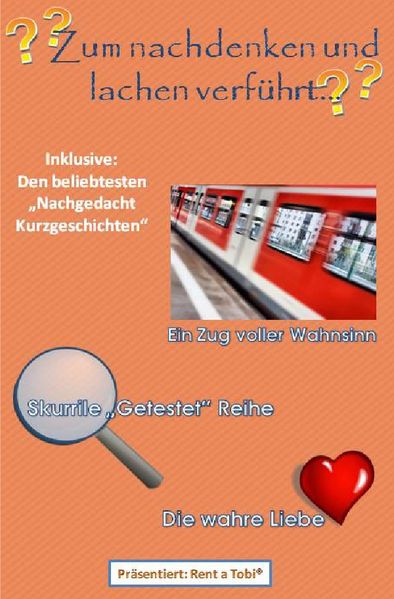 Cover von Zum nachdenken und lachen verführt!