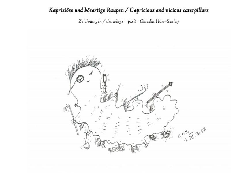 Cover von Kapriziöse und bösartige Raupen / Capricious and vicious caterpillars