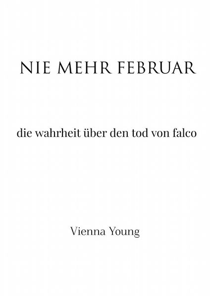 Cover von Nie mehr Februar