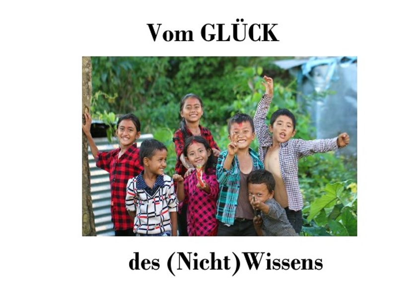 Cover von Vom GLÜCK des (Nicht)Wissens