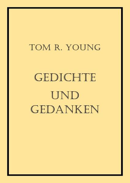 Cover von Gedichte und Gedanken