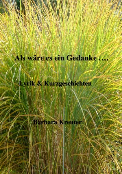 Cover von Als wäre es ein Gedanke