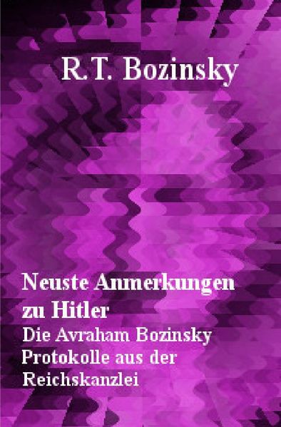 Cover von Neuste Anmerkungen zu Hitler