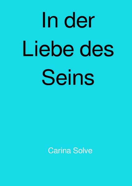 Cover von In der Liebe des Seins