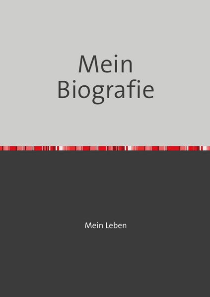 Cover von Mein Biografie