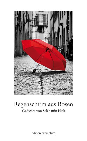 Cover von Regenschirm aus Rosen