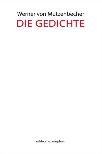 Cover von Die Gedichte
