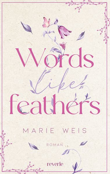 Cover von Words like feathers