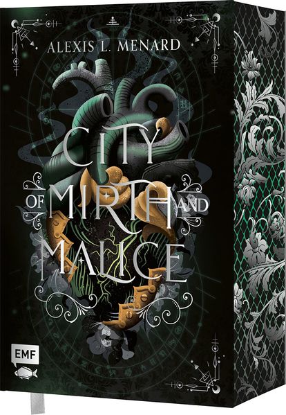 Cover von City of Mirth and Malice (Order and Chaos Band 2) – Packende Rivals to Lovers Romantasy