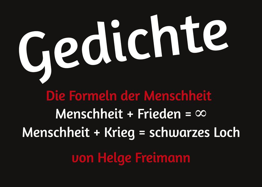 Cover von Gedichte von Helge Freimann