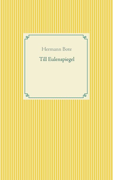 Cover von Till Eulenspiegel