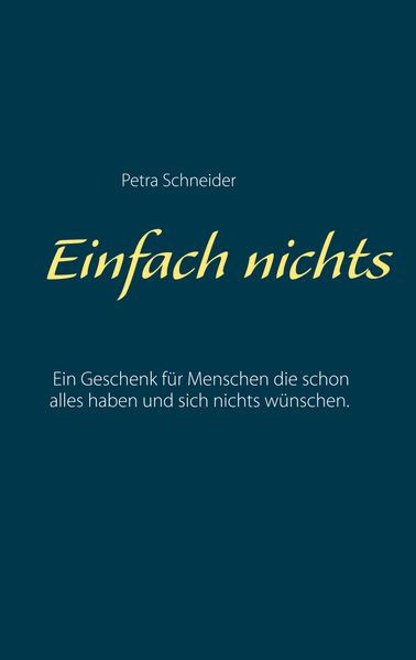 Cover von Einfach nichts