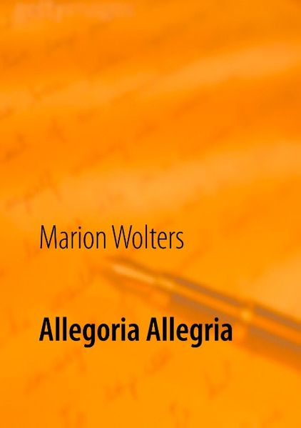 Cover von Allegoria Allegria