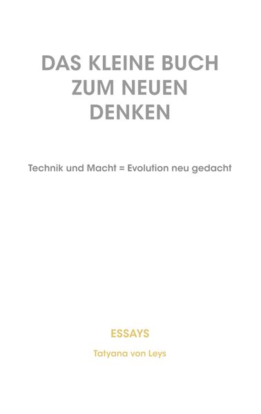 Cover von Das kleine Buch zum neuen Denken