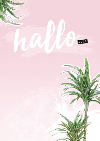 Cover von Hallo 2018 – der „Nur was ich mag“ Planer