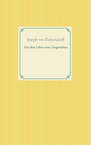 Cover von Aus dem Leben eines Taugenichtss