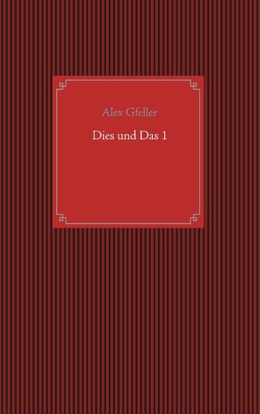 Cover von Dies und Das 1