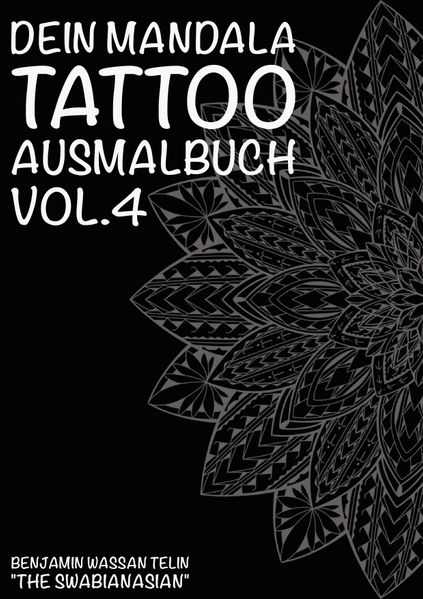 Cover von Dein Mandala Tattoo Ausmalbuch Vol.4