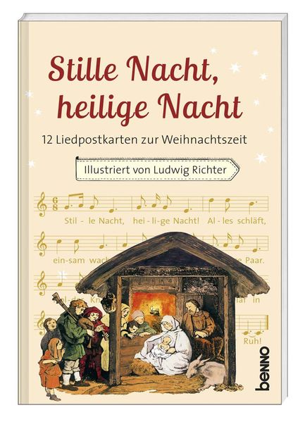 Cover von Postkartenbuch ‚Stille Nacht, heilige Nacht‘