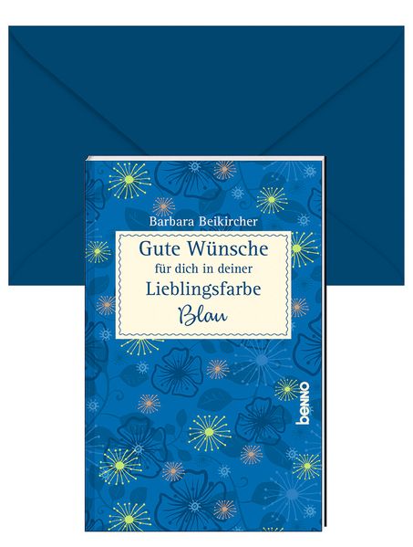 Cover von Gute Wünsche für dich in deiner Lieblingsfarbe – blau