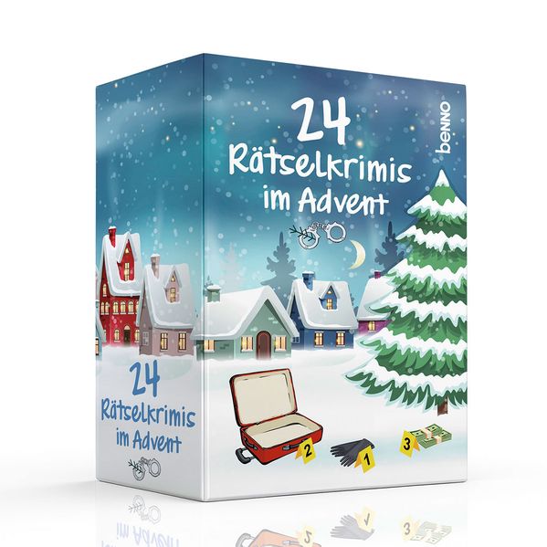 Cover von 24 Rätselkimis im Advent