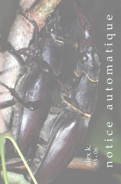 Cover von notice automatique