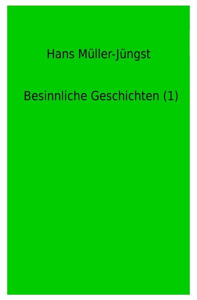 Cover von Besinnliche Geschichten (1)