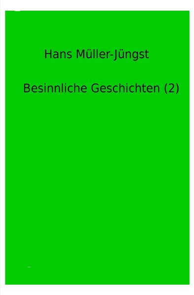 Cover von Besinnliche Geschichten (2)