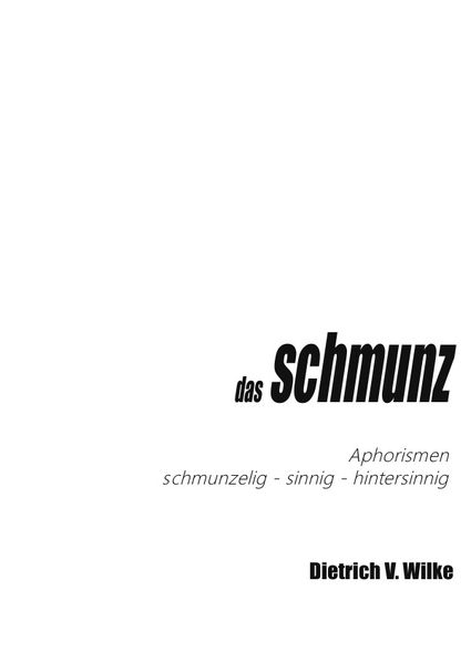 Cover von das schmunz